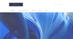Desktop Screenshot of kromaacrylics.com